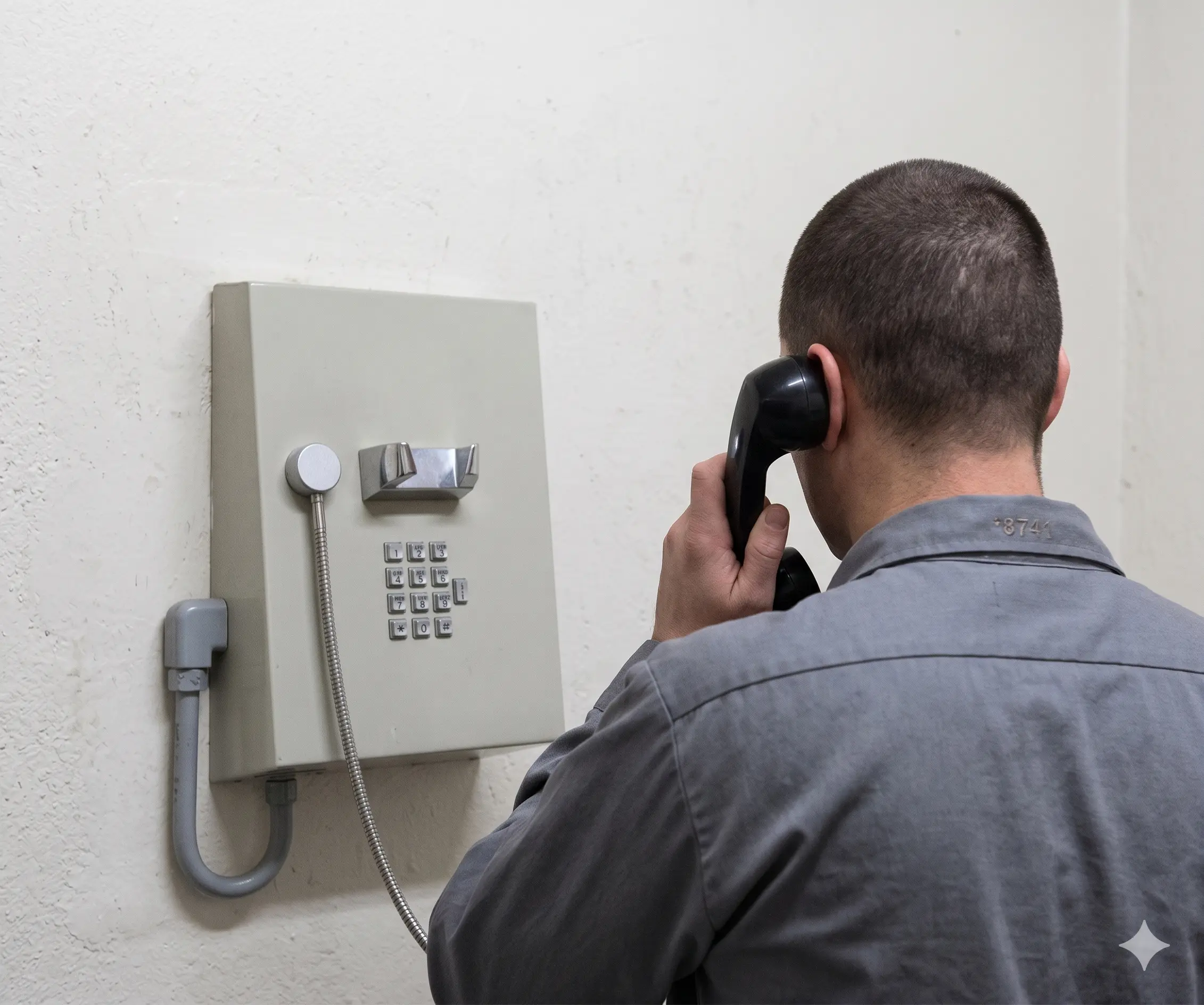 Illustration de la téléphonie en milieu carcéral